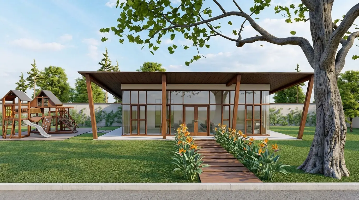 Vista aérea del Máster Plan Finca Las Marías mostrando urbanización de uso mixto